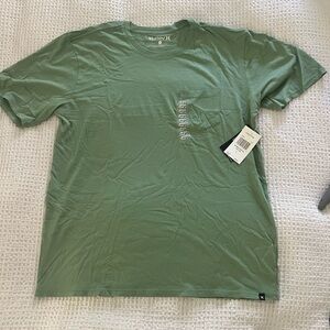 Brand New Hurley Green Large Shirt